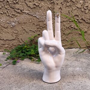 Vintage Multi Crystal and Band Ring